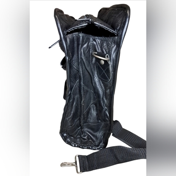 Genuine Leather Messenger Briefcase Bag/Organizer Large Capacity - Picture 2 of 16